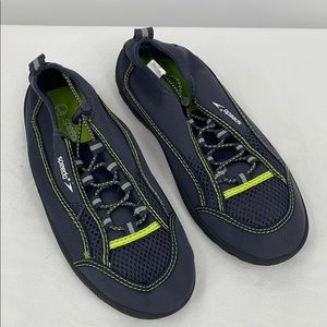 Speedo Black and Green Water Shoes WOMENS SIZE L